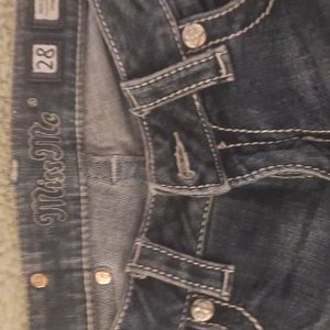 MissMe mid-rise skinny jeans.